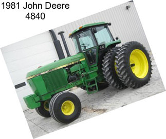 1981 John Deere 4840