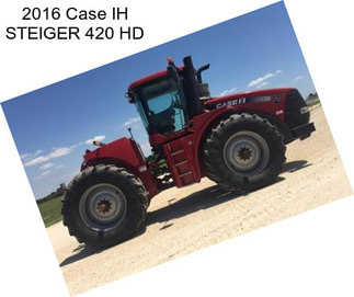 2016 Case IH STEIGER 420 HD