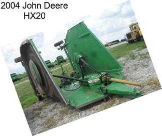 2004 John Deere HX20