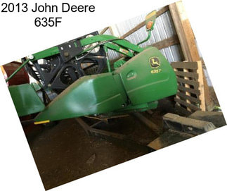 2013 John Deere 635F