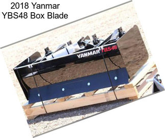 2018 Yanmar YBS48 Box Blade