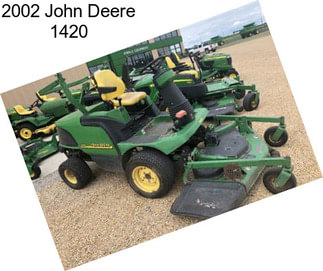 2002 John Deere 1420