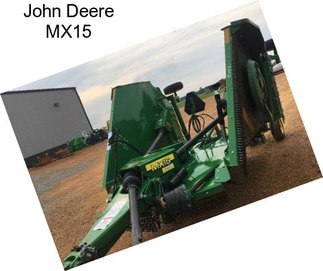 John Deere MX15