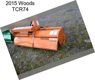 2015 Woods TCR74