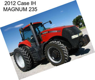 2012 Case IH MAGNUM 235