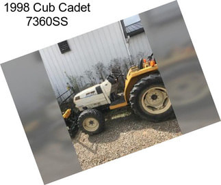 1998 Cub Cadet 7360SS