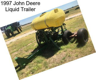 1997 John Deere Liquid Trailer