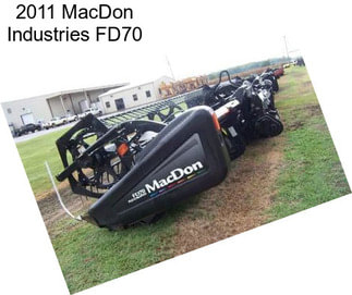 2011 MacDon Industries FD70