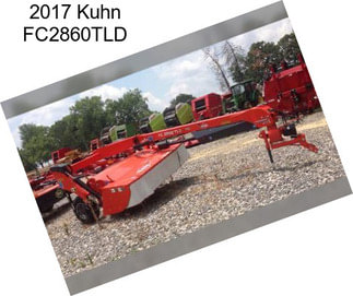 2017 Kuhn FC2860TLD