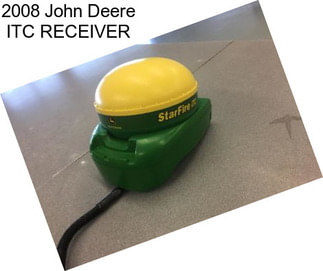 2008 John Deere ITC RECEIVER