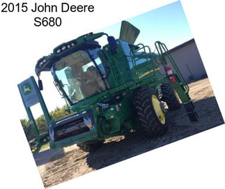 2015 John Deere S680