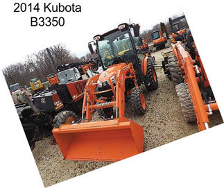 2014 Kubota B3350