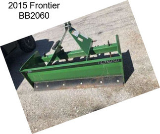 2015 Frontier BB2060