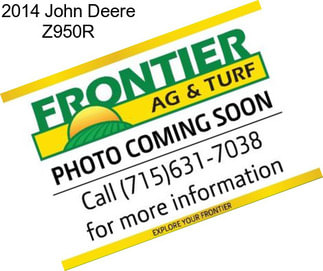 2014 John Deere Z950R