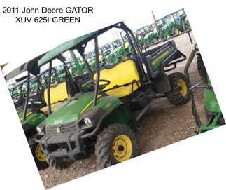 2011 John Deere GATOR XUV 625I GREEN