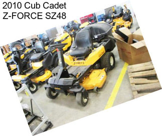 2010 Cub Cadet Z-FORCE SZ48