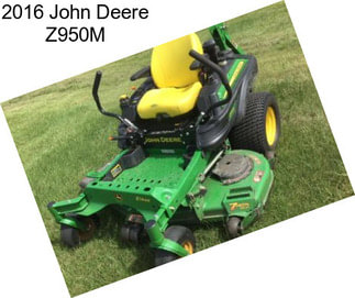 2016 John Deere Z950M