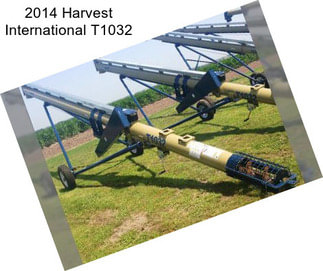 2014 Harvest International T1032