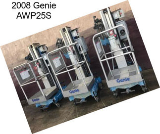 2008 Genie AWP25S