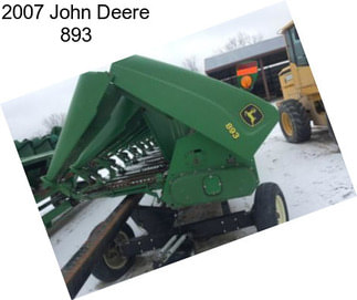 2007 John Deere 893