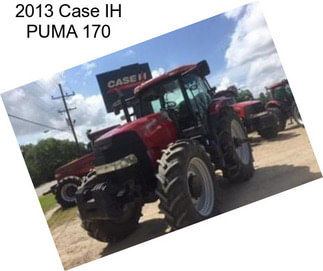 2013 Case IH PUMA 170