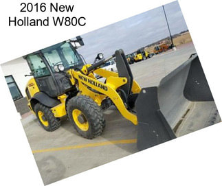 2016 New Holland W80C