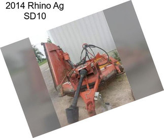 2014 Rhino Ag SD10