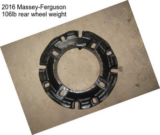 2016 Massey-Ferguson 106lb rear wheel weight