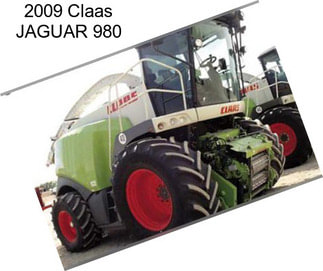 2009 Claas JAGUAR 980