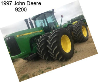 1997 John Deere 9200