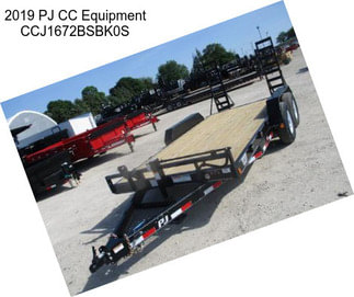 2019 PJ CC Equipment CCJ1672BSBK0S