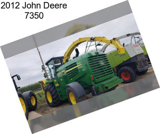 2012 John Deere 7350