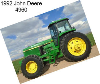 1992 John Deere 4960