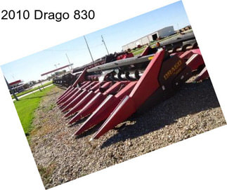 2010 Drago 830