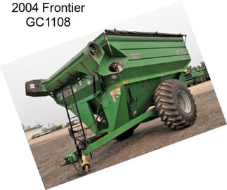 2004 Frontier GC1108