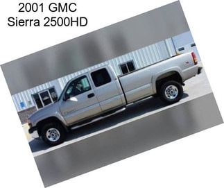 2001 GMC Sierra 2500HD