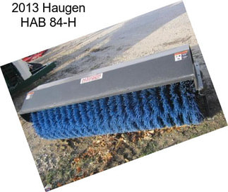 2013 Haugen HAB 84-H