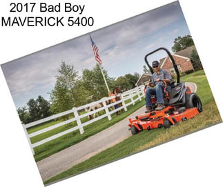 2017 Bad Boy MAVERICK 5400