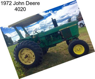 1972 John Deere 4020