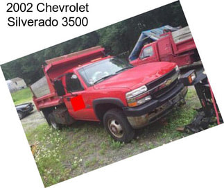 2002 Chevrolet Silverado 3500