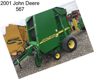 2001 John Deere 567