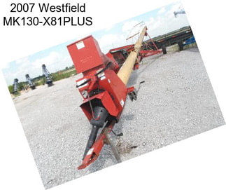 2007 Westfield MK130-X81PLUS