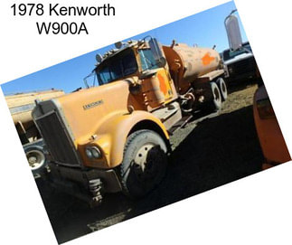 1978 Kenworth W900A