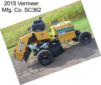 2015 Vermeer Mfg. Co. SC362