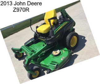 2013 John Deere Z970R