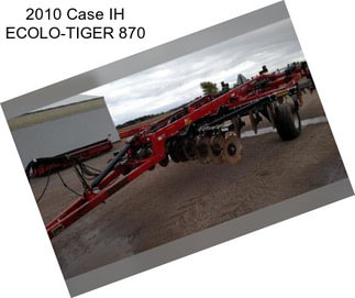 2010 Case IH ECOLO-TIGER 870