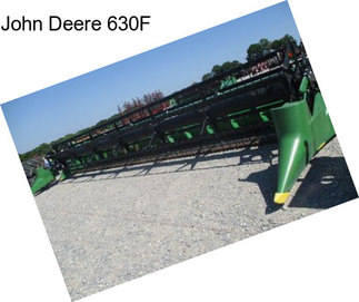 John Deere 630F