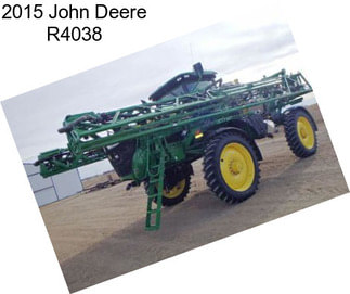 2015 John Deere R4038