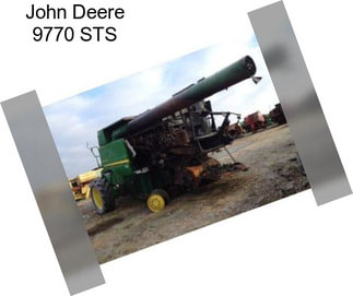 John Deere 9770 STS