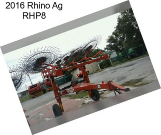 2016 Rhino Ag RHP8